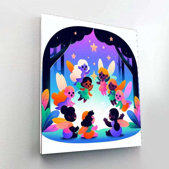 Fairy Forest Fables Numbered Painting Kits