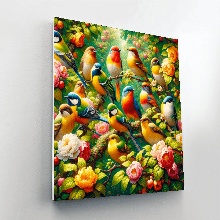 Songbird Melody Paint By Number