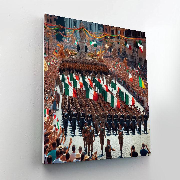 Fête De La République Paint By Color