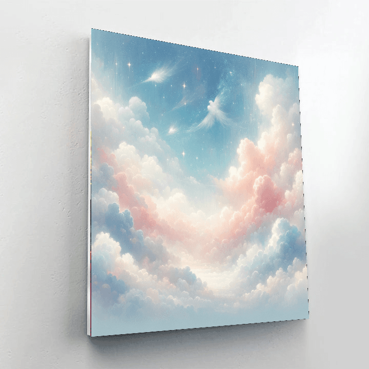 Whimsical Cloud Dreams Paint By Color