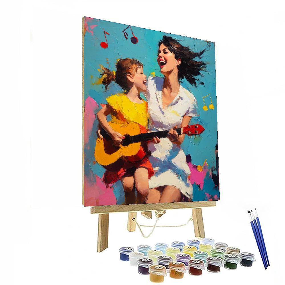 Heartfelt Melody Number Painting