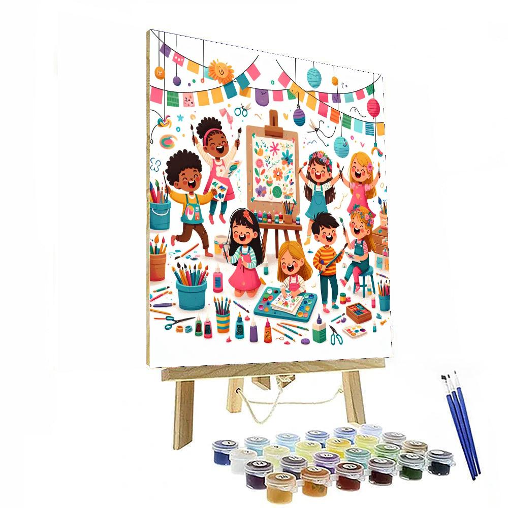 Adventures In Art Painting By Numbers Kit