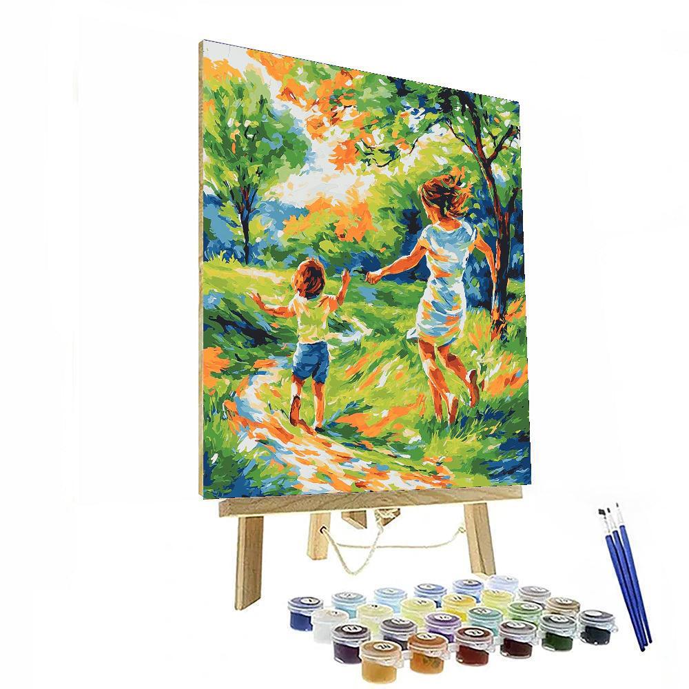 Mom And Me: Forever Friends Painting Number Kit