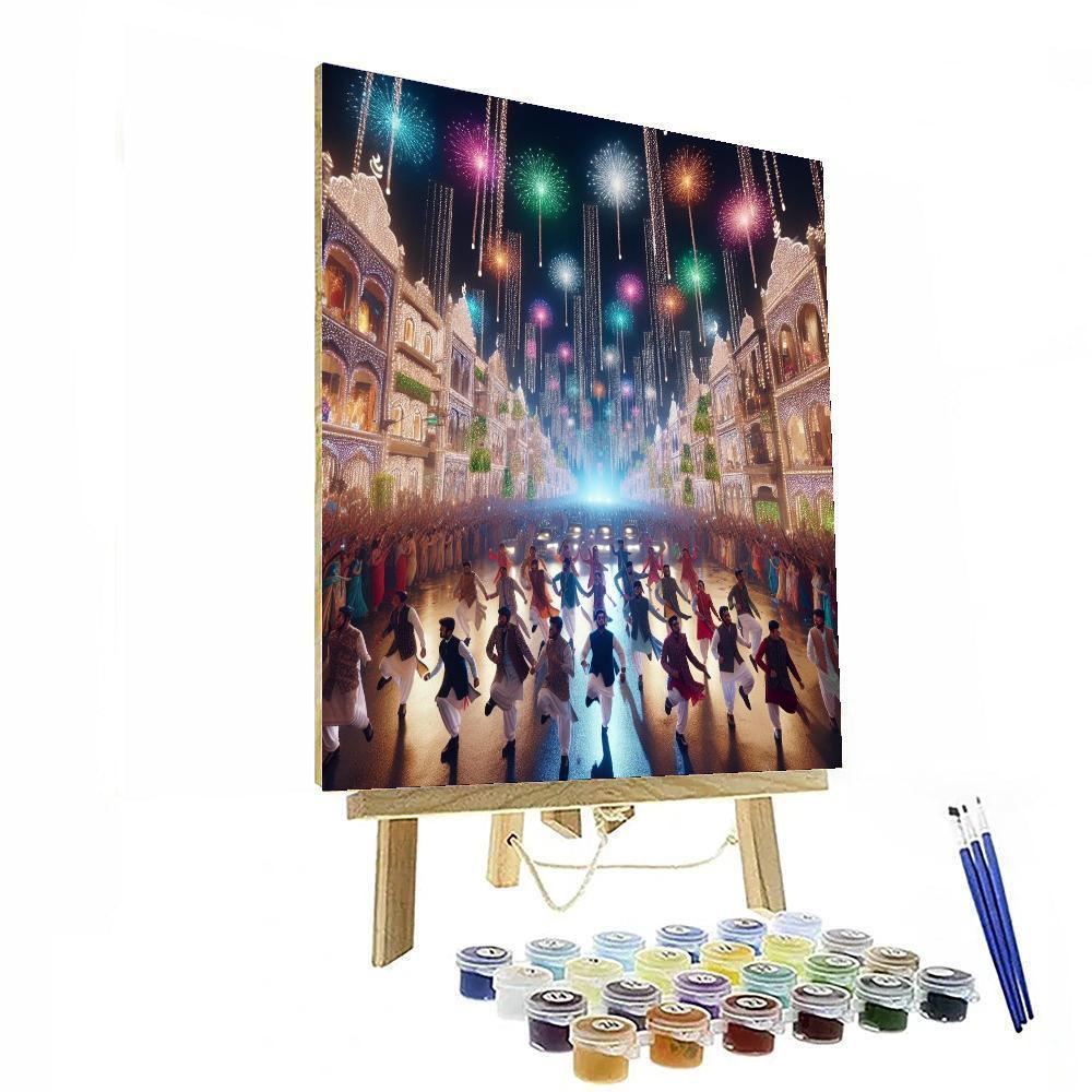 Diwali Fireworks Festival - United Kingdom Paint By Numbers Kits