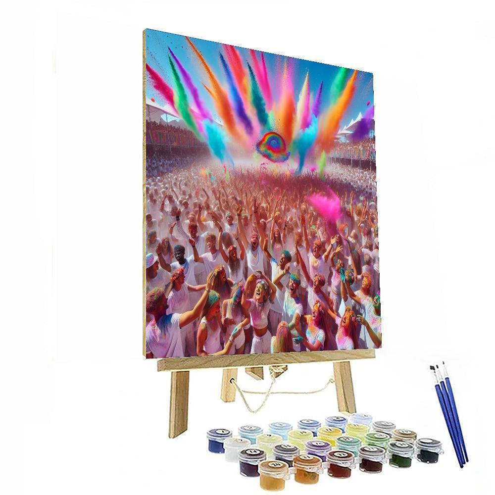 Color Festival Paint By Numbers Art