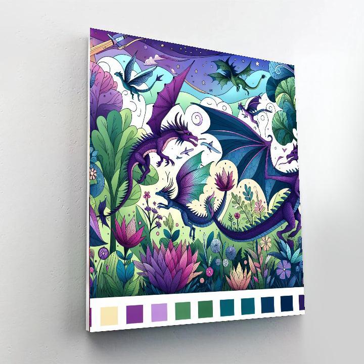 Whimsical Wonder Paint By Number