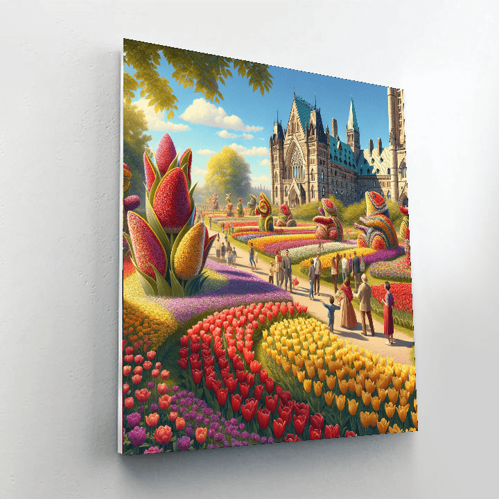 Tulip Festival Paint By Number