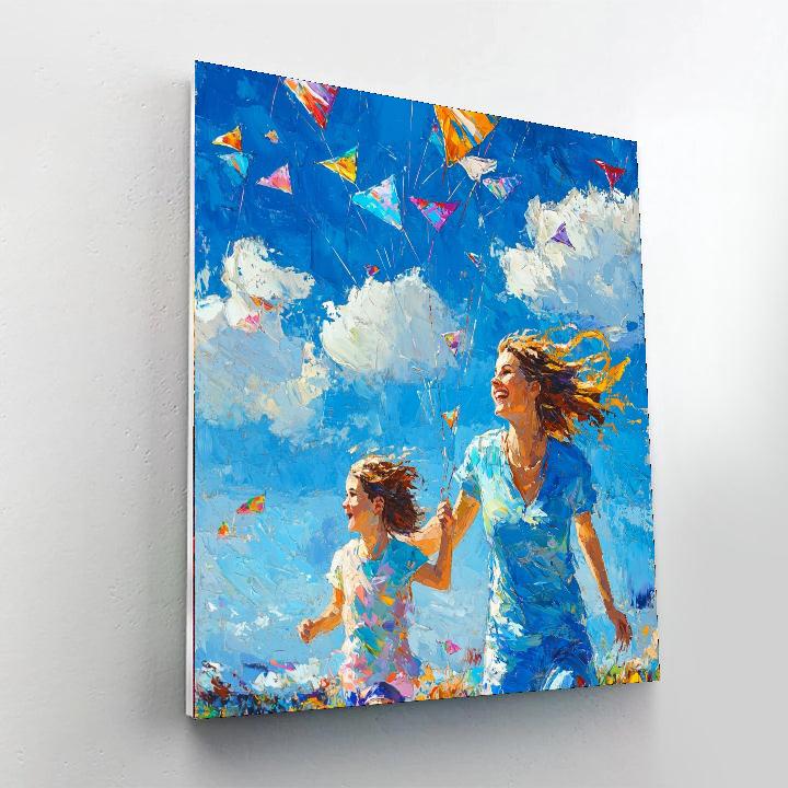Kite Flying Dreams Paint By Numbers Kits
