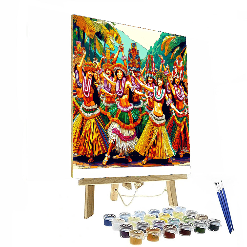 Aloha Festivals - Usa Paint By Numbers Kits