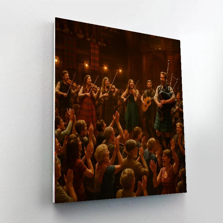 Celtic Connections - United Kingdom Number Painting