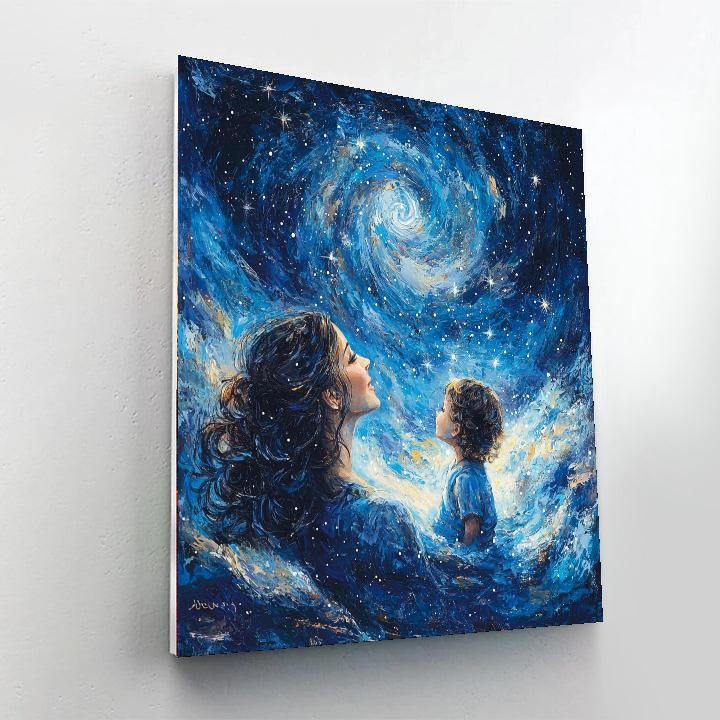 Nurtured By Stars Number Painting