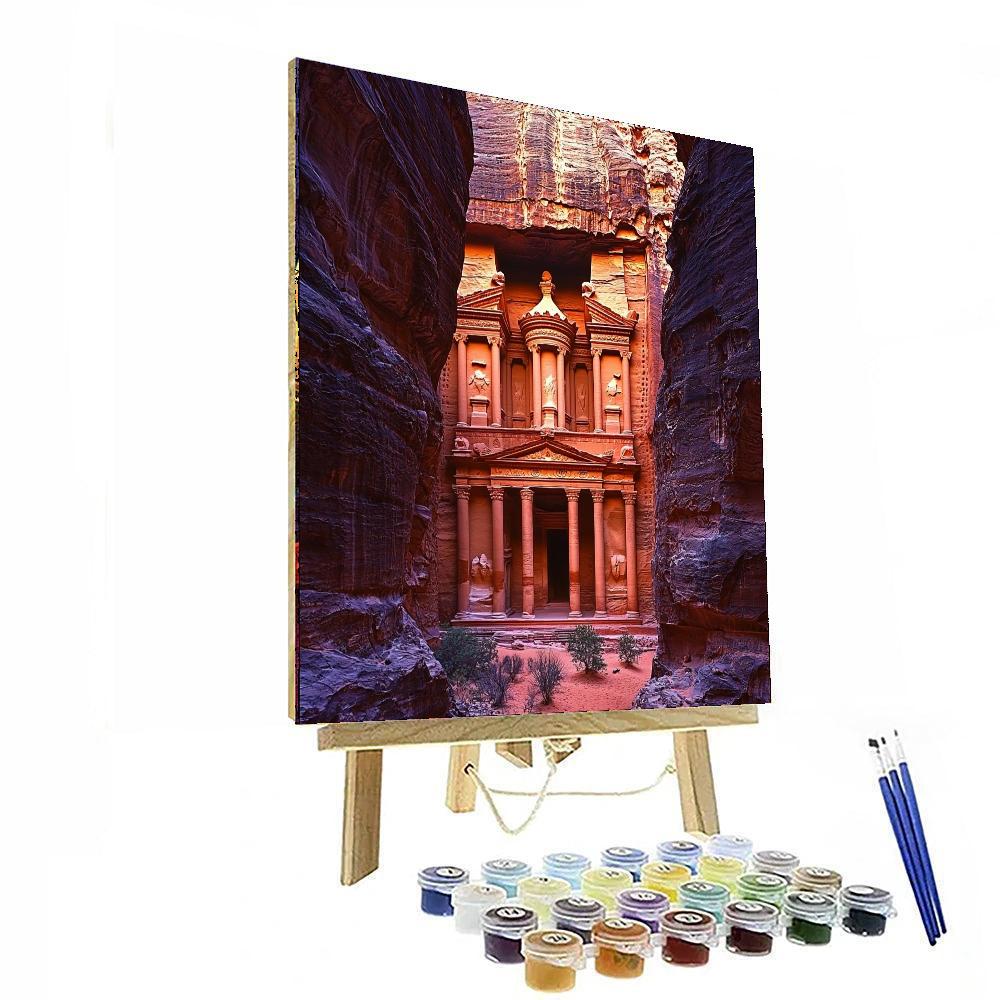 Petra - Wadi Musa Number Painting