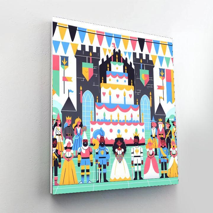 Royal Birthday Celebration Paint By Number