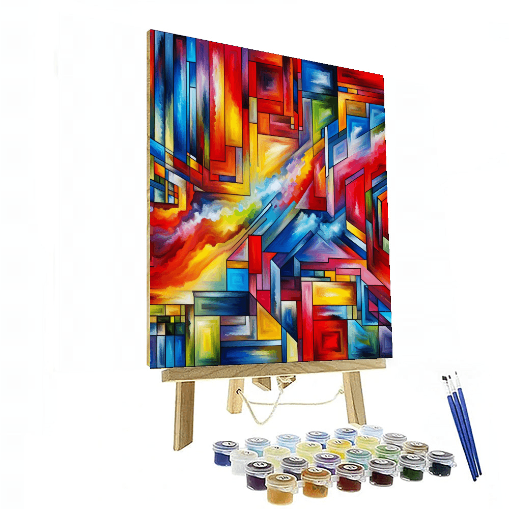 Modern Abstract Vision Paint By Numbers