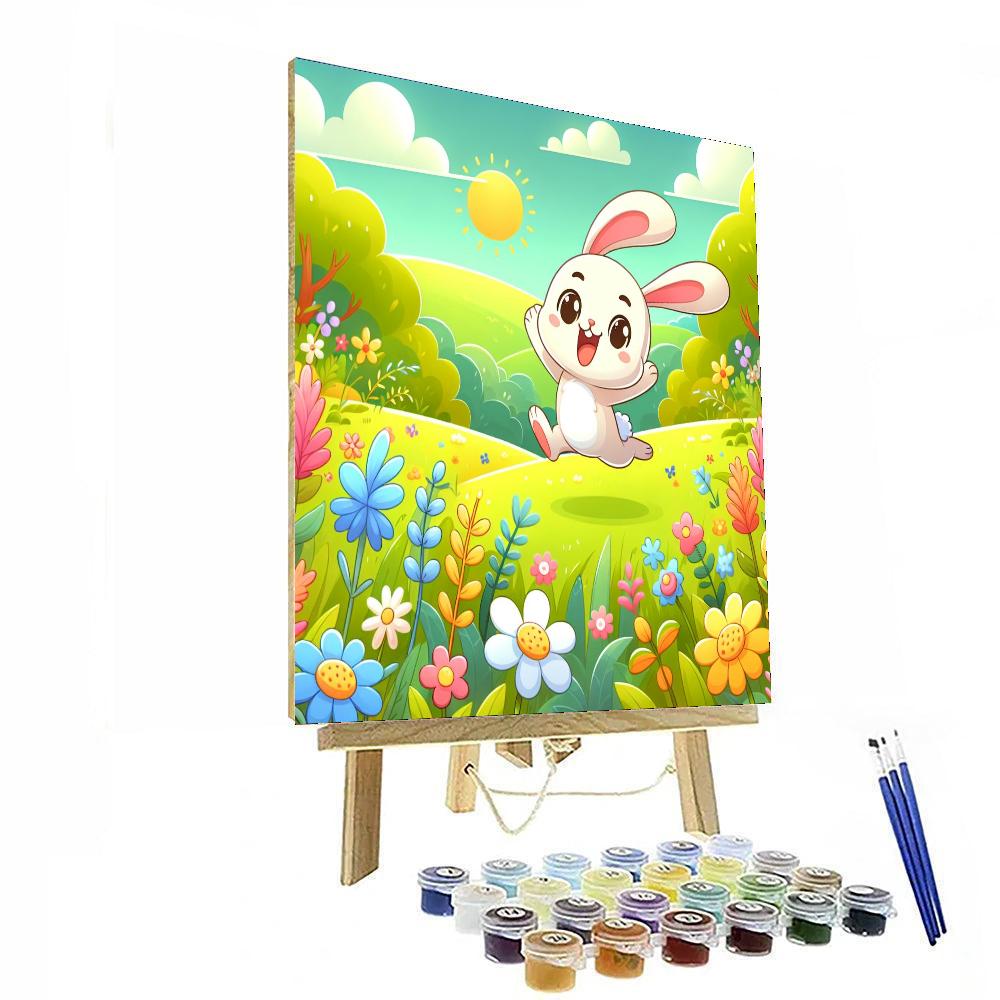 Giggling Bunny Paint By Numbers Kits