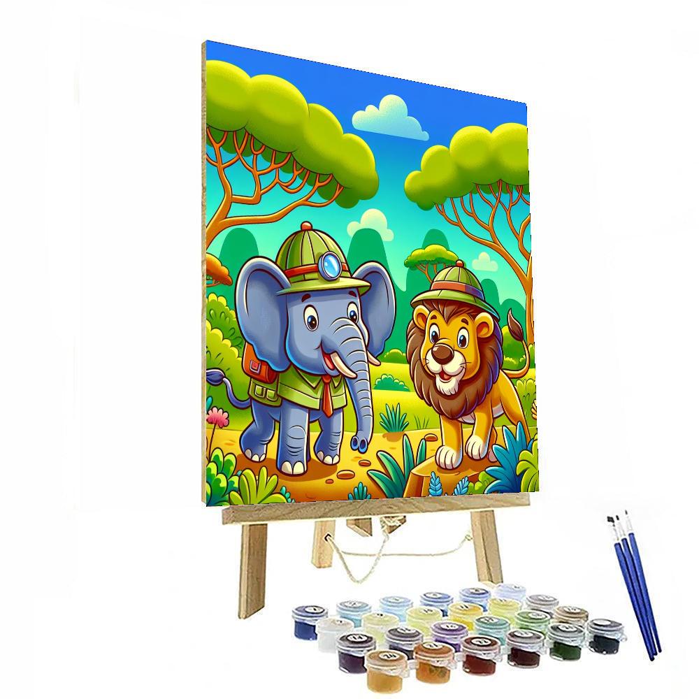 Safari Explorer Team Paint By Number