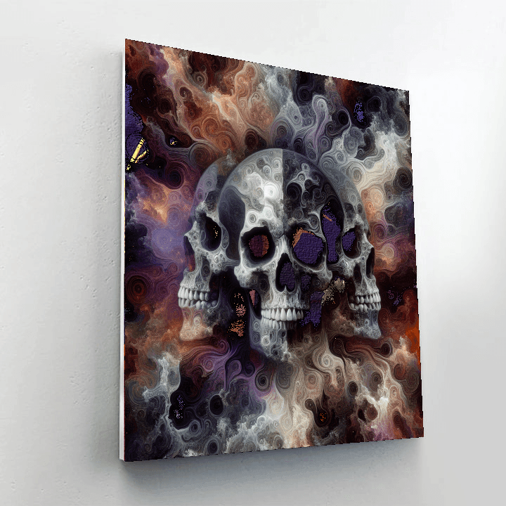 Skull Mystique Painting Number Kit