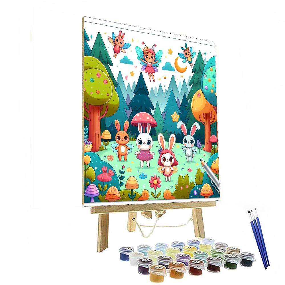 Charming Magical Forest Numbered Painting Kits