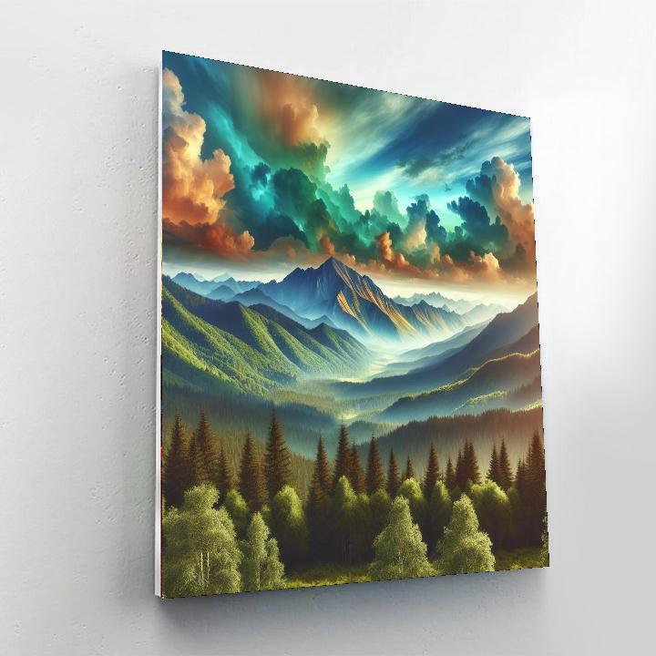 Wilderness Escape Numbered Painting Kits