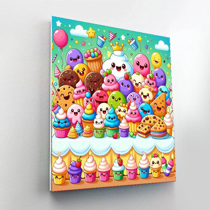 Sweet Treats Celebration Paint By Numbers