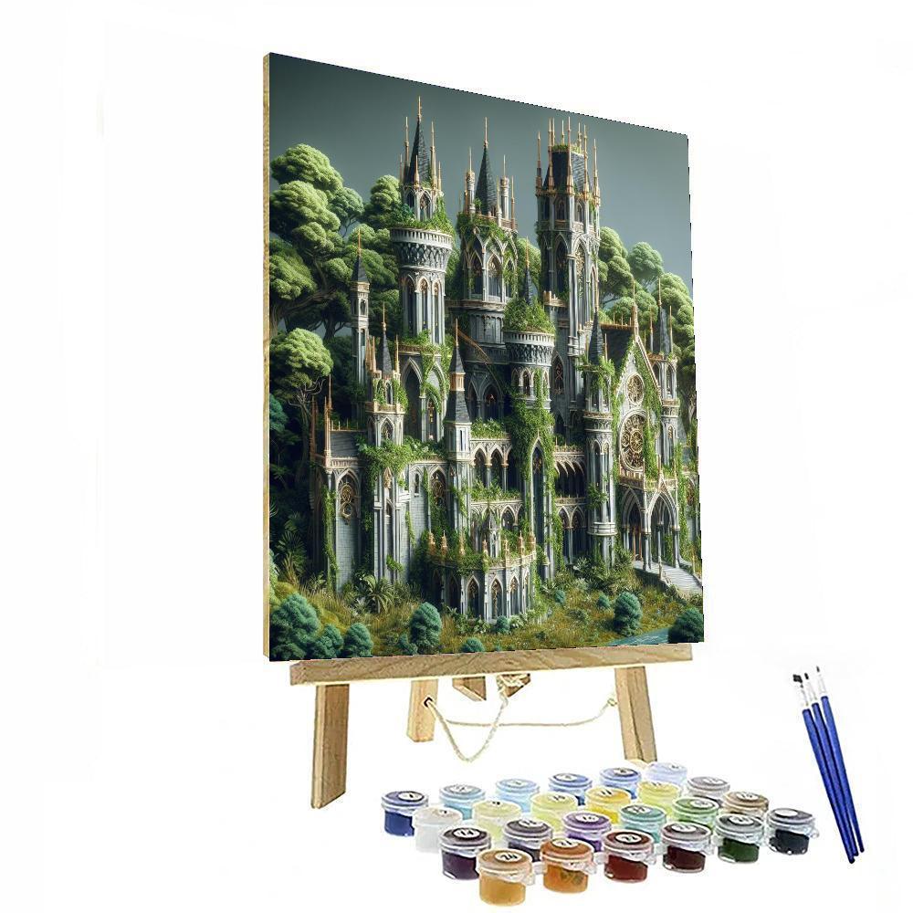 Castle Majesty Numbered Painting Kits
