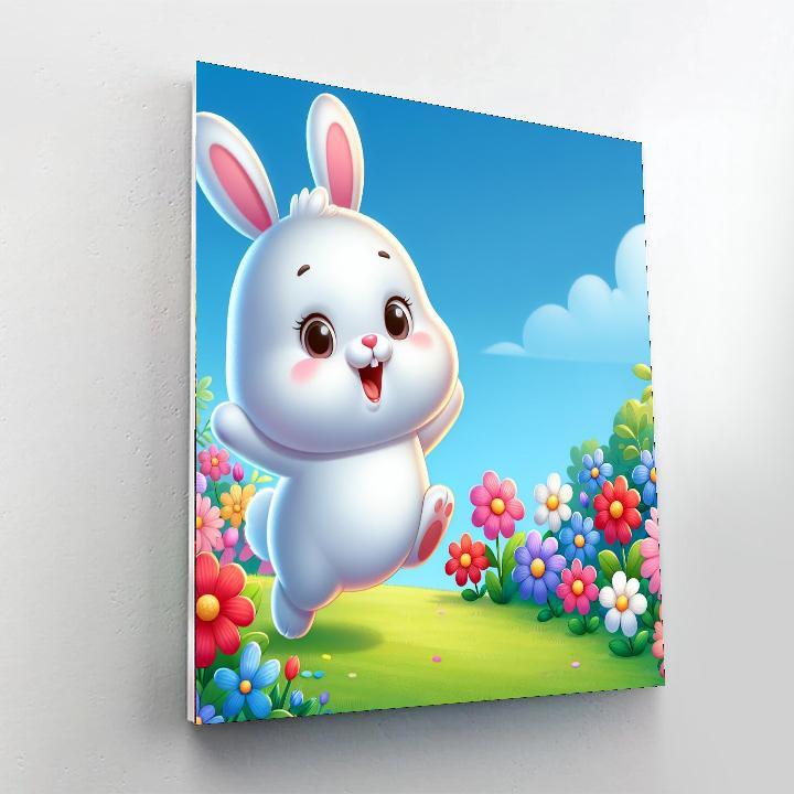 Giggle Bunny Paint By Color