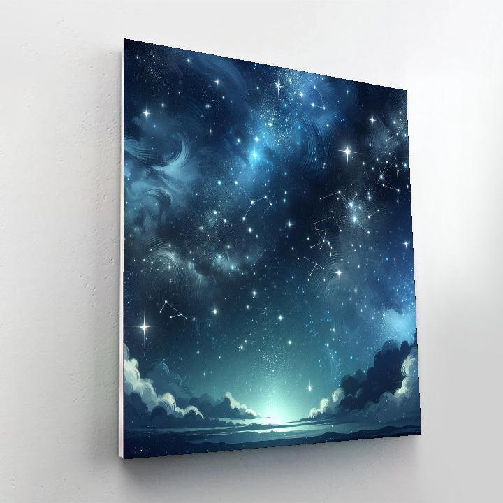 Starlit Symphony Numbered Painting Kits