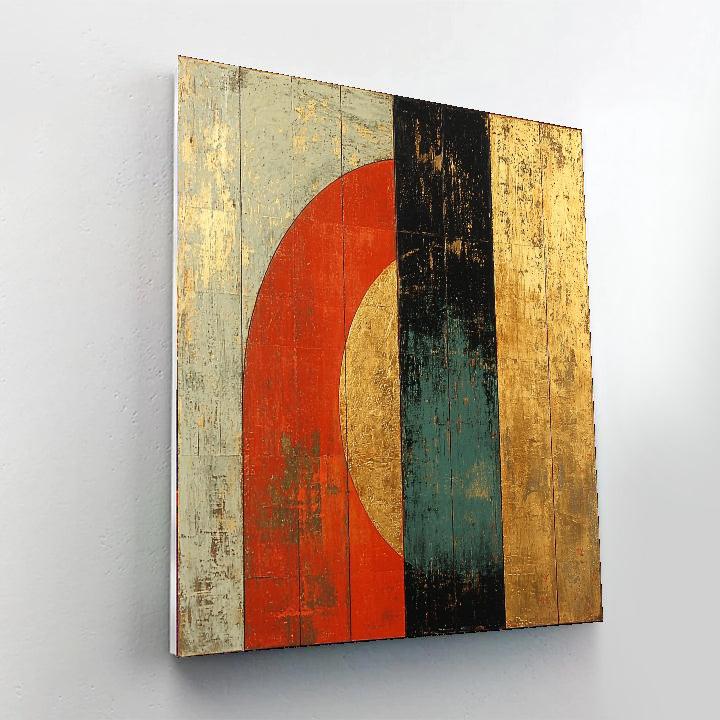 Gustav Klimt Inspired Temporal Essence  Paint By Numbers Art