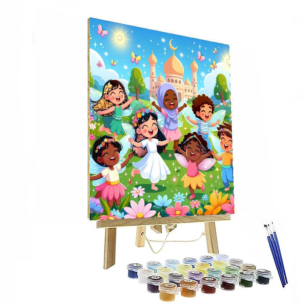 Adventures With Fairy Friends Numbered Painting Kits