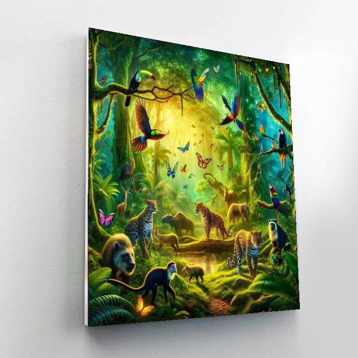 Exotic Amazon Adventure Paint By Number