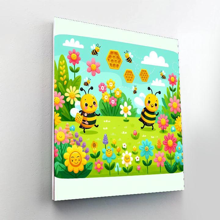 Buzzy Bee Bonanza Paint By Numbers Kits