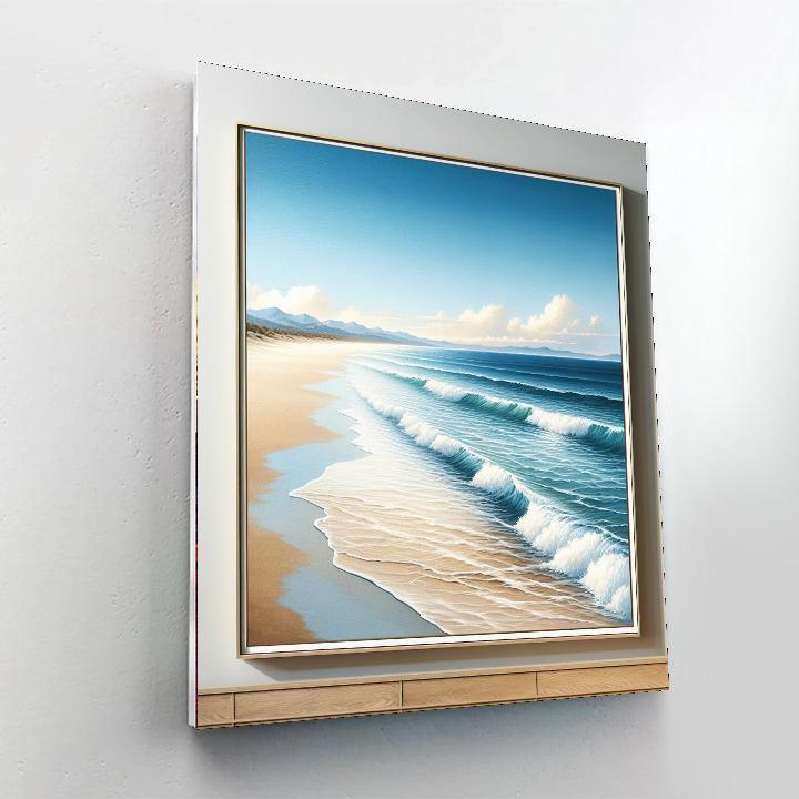 Serene Coastal View Paint By Number