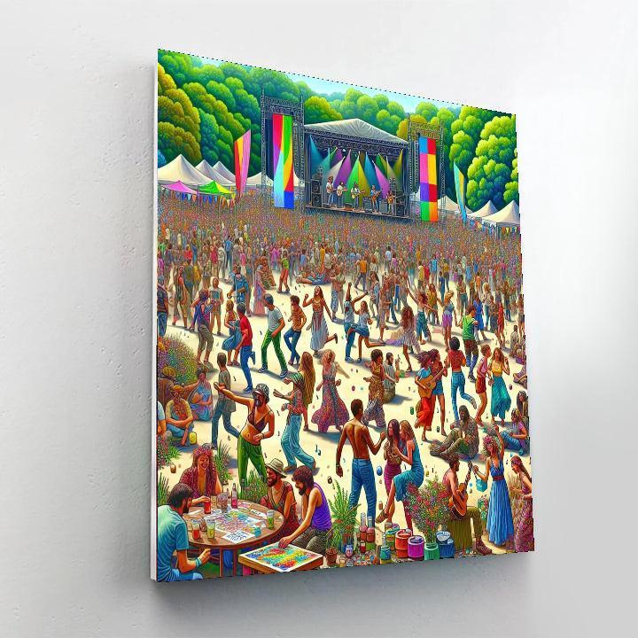 Okeechobee Music & Arts Festival - Florida Numbered Painting Kits