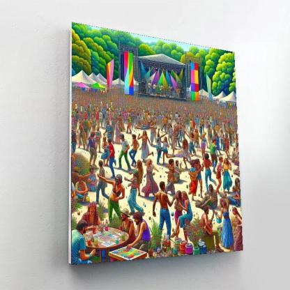 Okeechobee Music & Arts Festival - Florida Numbered Painting Kits