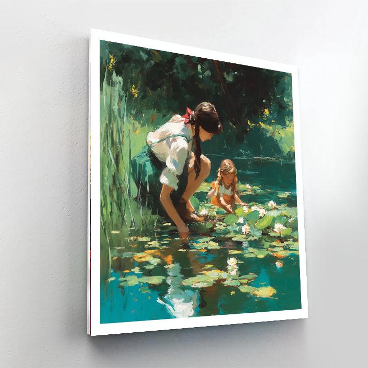 A Moment Of Serenity DIY Paint By Numbers