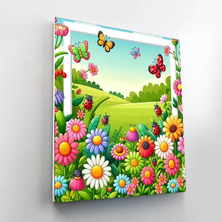 Garden Of Wonder Paint By Numbers Art