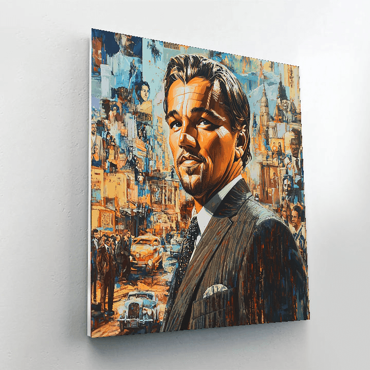 Leonardo Dicaprio: The Relentless Pursuit Of Dreams Paint By Color