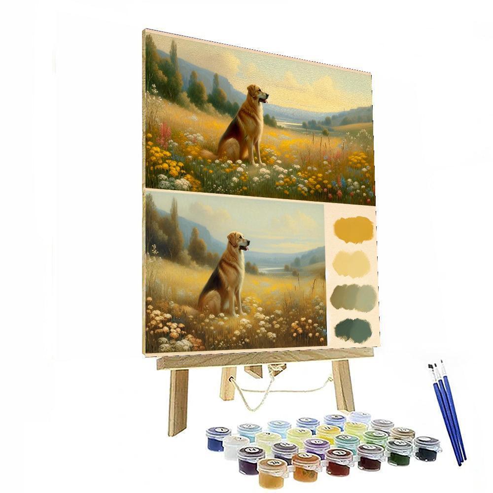 Loyal Companion's Gaze Paint By Numbers