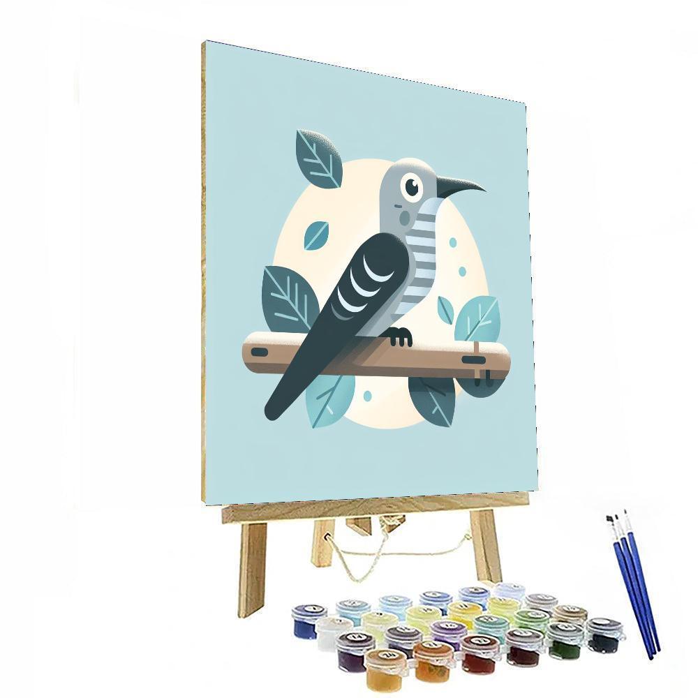 Curious Cuckoo Chronicles Number Painting