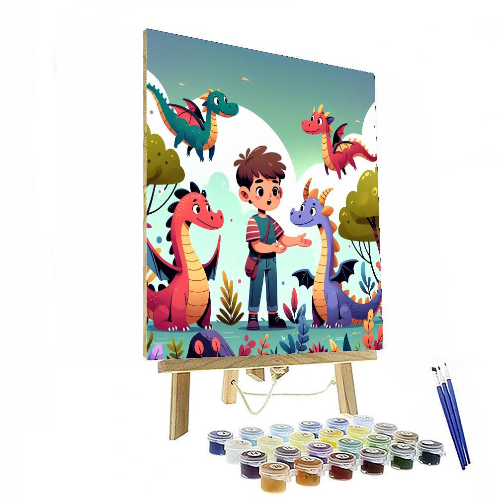 Dragon Tamer's Quest Number Painting