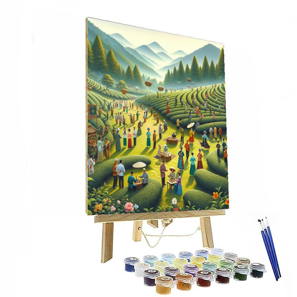 Cameron Highlands Tea Festival Paint By Numbers