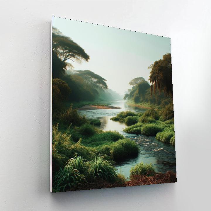 Rustic Riverbank Haven Paint By Numbers Kits