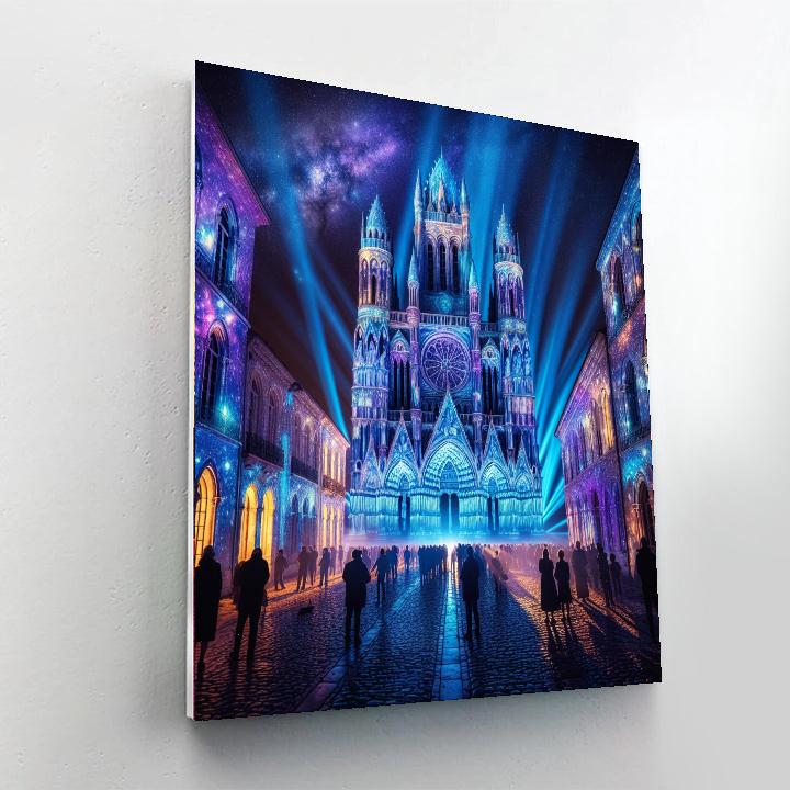 Durham Lumiere Festival - United Kingdom DIY Paint By Numbers