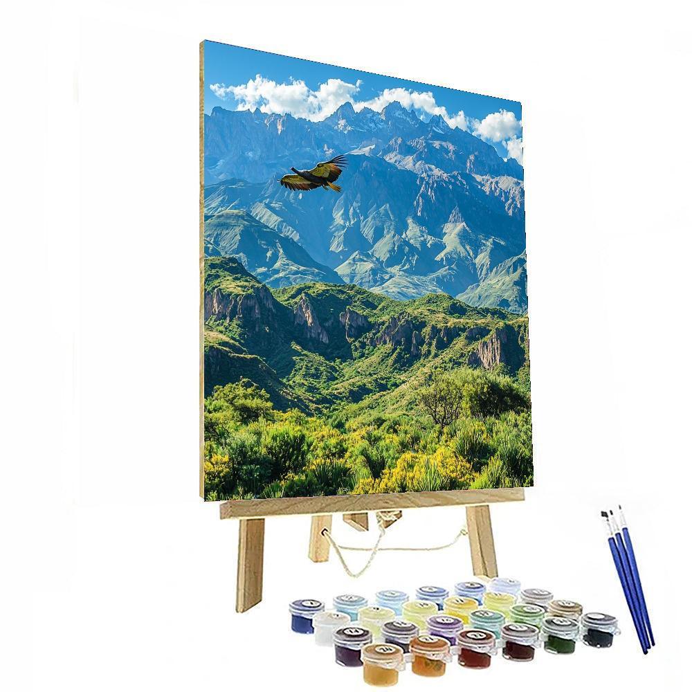 Santuario De La Naturaleza De Los Cóndores Paint By Numbers