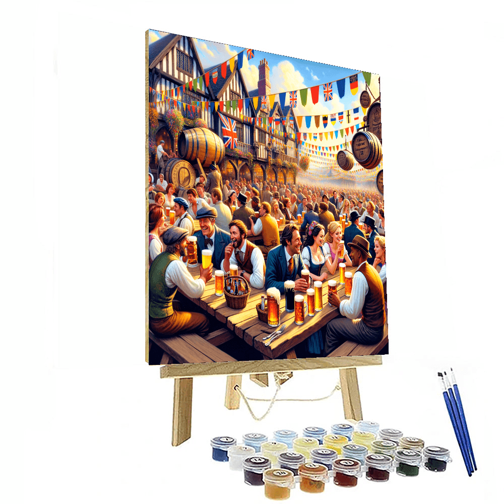 The Great British Beer Festival Number Painting