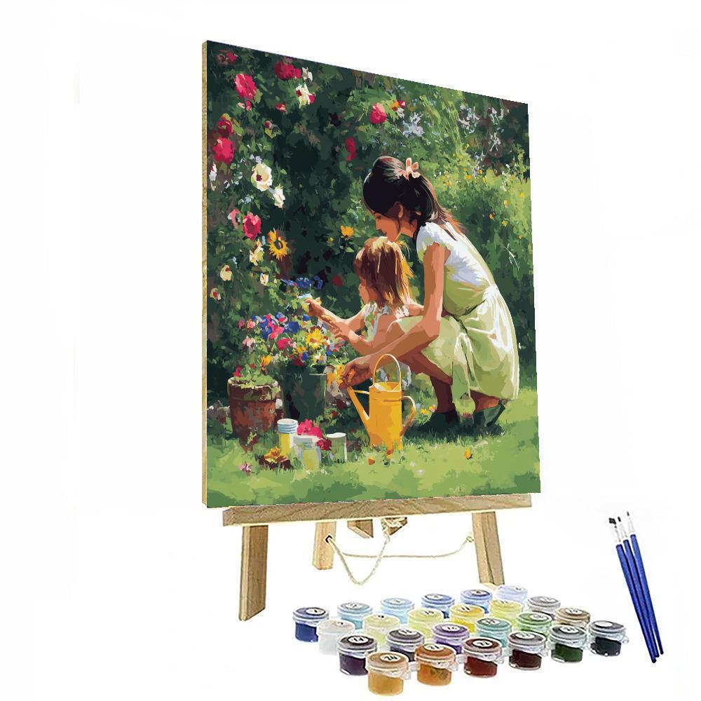 Mommy And Me Gardening Paint By Numbers Kits