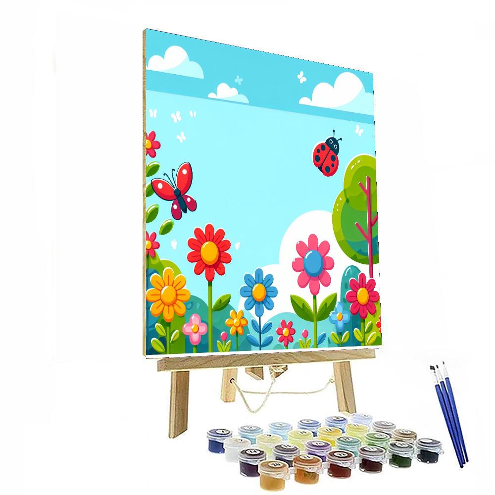 Garden Gathering Numbered Painting Kits