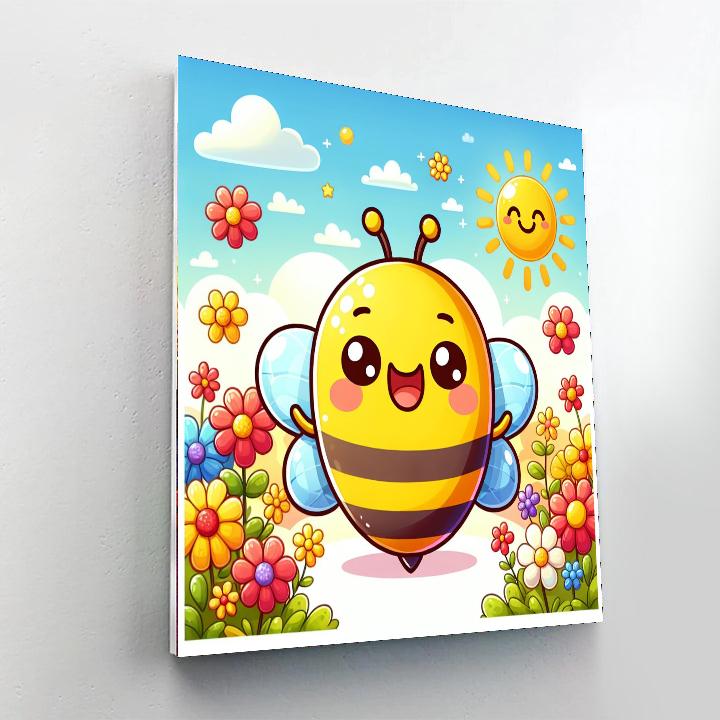 Buzzy Honeybee Numbered Painting Kits