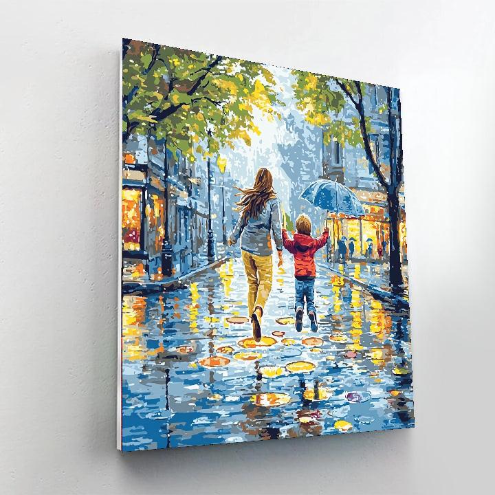 Puddle Jumping Fun Numbered Painting Kits