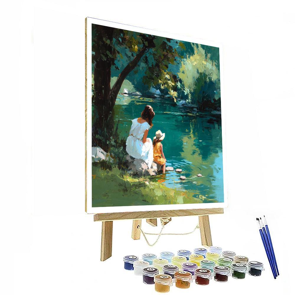 Quiet Creekside Paint By Numbers Kits